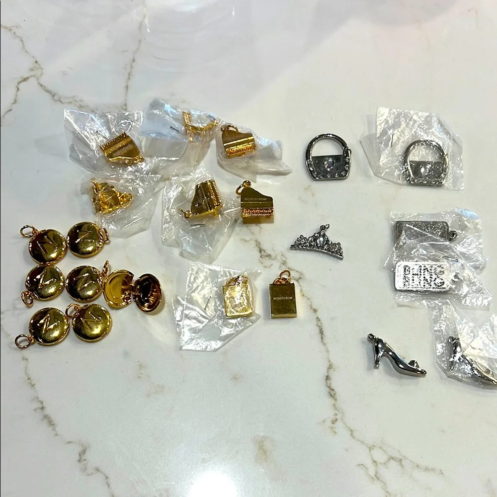Nordstrom Gold and Silver Charms - Picture 1 of 6